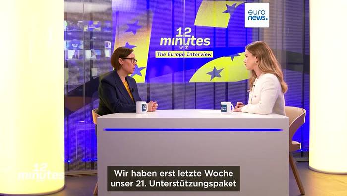 News video: Schwedische Außenministerin empört über unlogische ungarische Blockade von Ukraine-Kredit