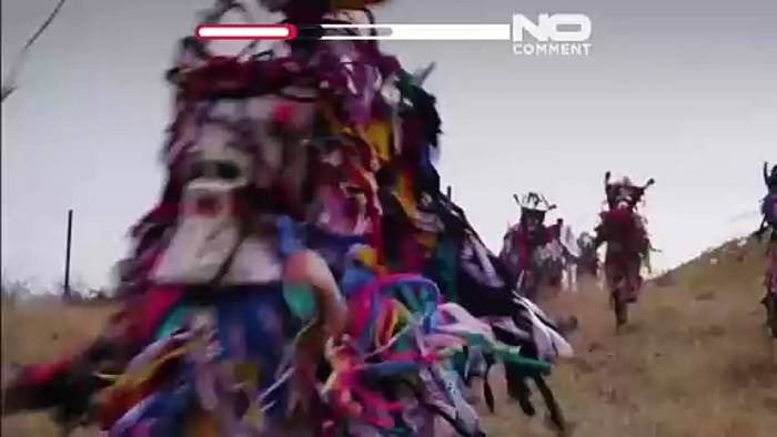 News video: Georgisches Dorf lässt heidnisches Frühlingsfest Berikaoba neu aufleben