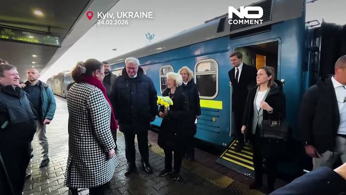 News video: Von der Leyen in Kyjiw: Ukraine erinnert an vier Jahre russischen Angriffskriegs