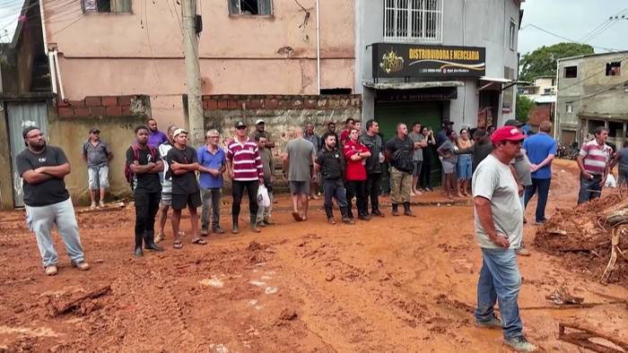 News video: Brasilien: Erdrutsche in Minas Gerais, 43 Menschen vermisst nach Starkregen
