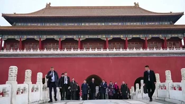 News video: Merz besucht Verbotene Stadt bei wichtigen China-Handelsgesprächen