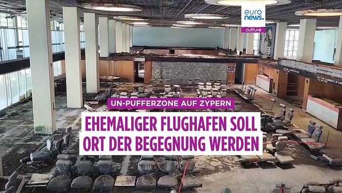 News video: Geisterflughafen in UN-Pufferzone: Museum soll Spaltung Zyperns überwinden