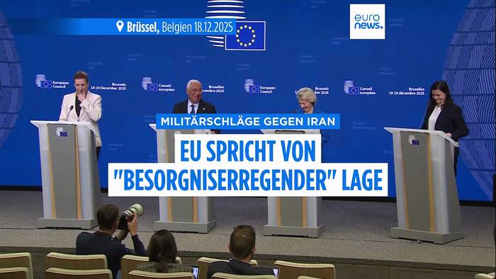 News video: Europa reagiert auf Militärschläge der USA und Israels auf den Iran