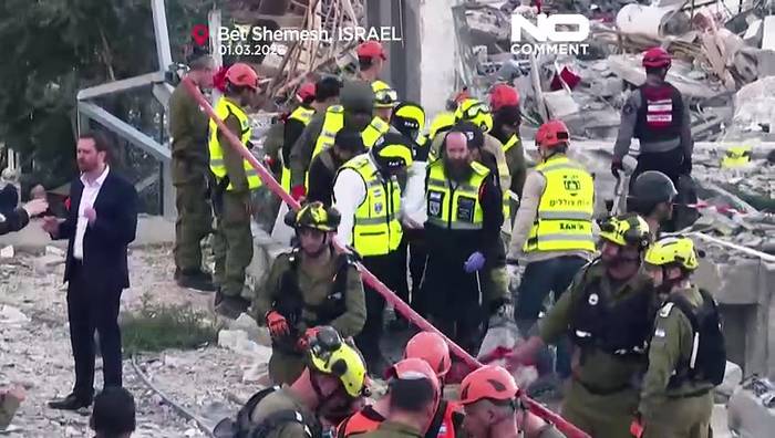 News video: Iranischer Raketenangriff auf Beit Schemesch tötet mindestens neun Menschen