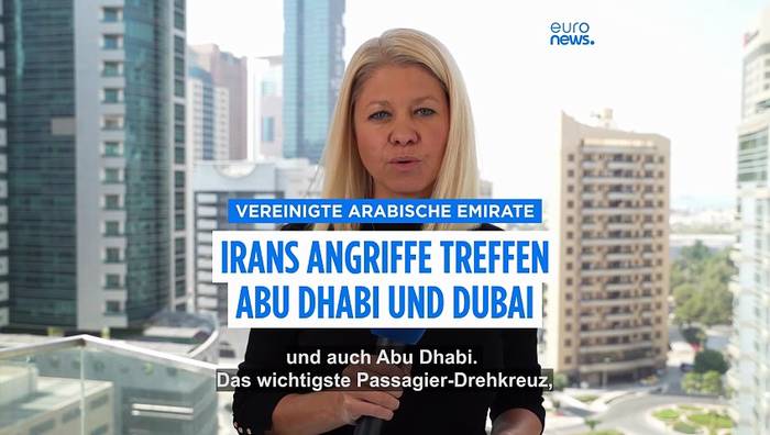 News video: Dubai und Abu Dhabi unter Beschuss: Bewohner fliehen nachts in Tiefgaragen