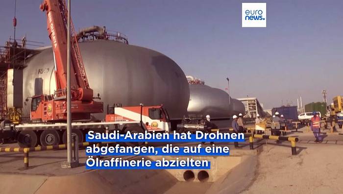 News video: Iranische Drohnen treffen saudische Raffinerie – Ölproduktion gestoppt