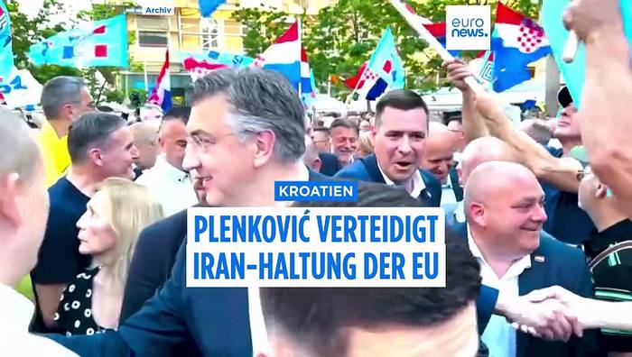 News video: Kroatiens Plenković verteidigt 