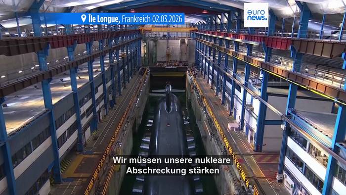 News video: Gemeinsame Abschreckung mit Europa: Macrons Atommacht-Strategie