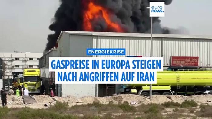 News video: Energieschock durch den Iran-Krieg: Gaspreise verdoppeln sich fast