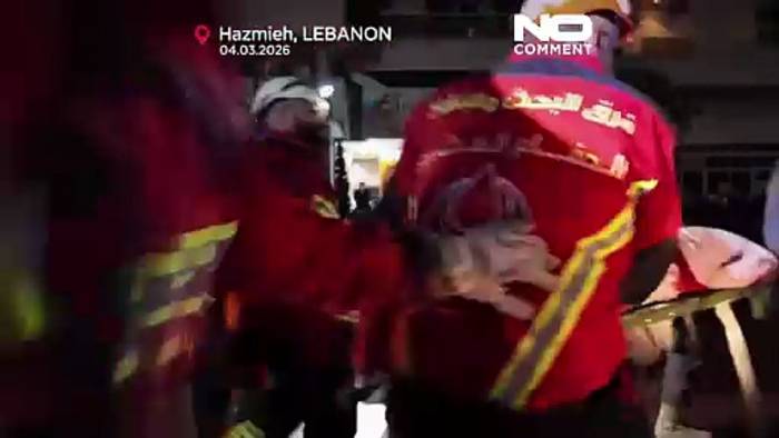 News video: Israel bombardiert Hotel in Beirut – Gefechte mit Hisbollah eskalieren