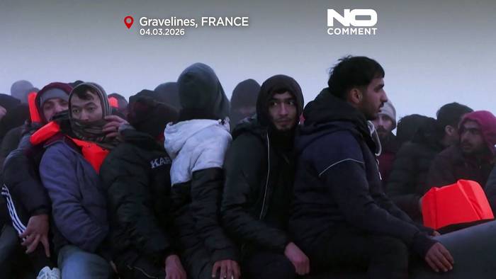 News video: Frankreich: Ruhige See lockt über 250 Migranten über den Ärmelkanal nach England