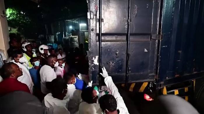 News video: Leichen iranischer Seeleute nach Kriegsschiff-Untergang in Sri Lanka eingetroffen