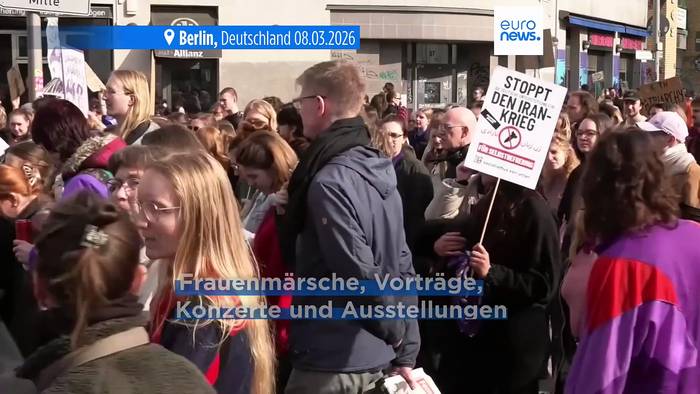 News video: Internationaler Frauentag vor dem Hintergrund von Krieg und Gewalt
