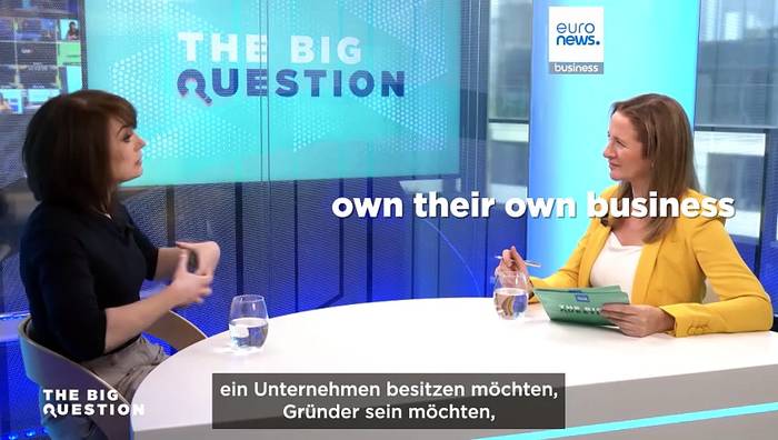 News video: The Big Question: Ist der Aufstieg zum CEO die Antwort auf einen schwächelnden Arbeitsmarkt?