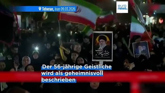 News video: Neuer Oberster Führer im Iran: Modschtaba Chameinei tritt Nachfolge seines Vaters an