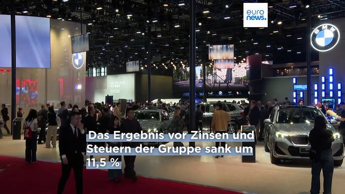 News video: BMW-Gewinn sinkt um 11,5 Prozent auf 