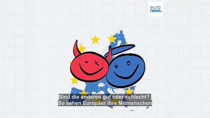 News video: Sind die anderen gut oder schlecht? So sehen Europäer ihre Mitmenschen