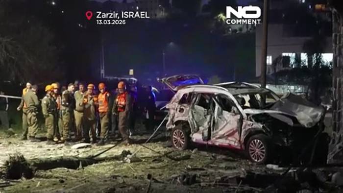 News video: Raketenangriff in Nordisrael verletzt mindestens 30 Menschen