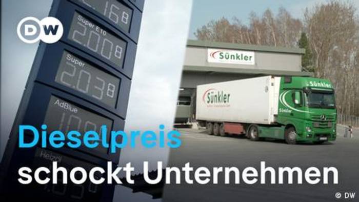 News video: Unternehmen und Verbraucher leiden unter hohen Dieselpreisen