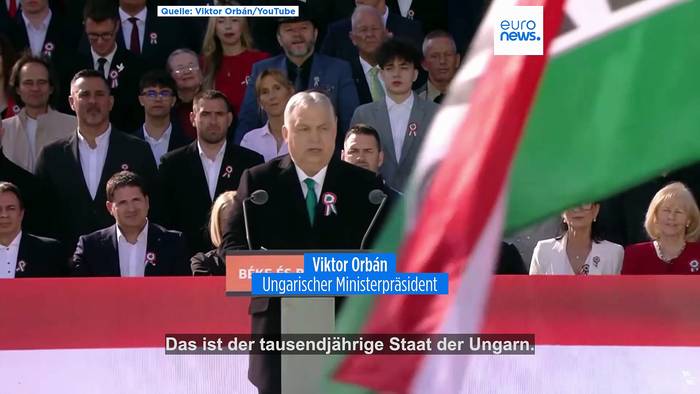 News video: Ungarns Orbán vor Wahl im April: 
