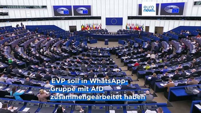 News video: Brandmauer im EU-Parlament gefallen? EVP hat offenbar eng mit AfD kooperiert