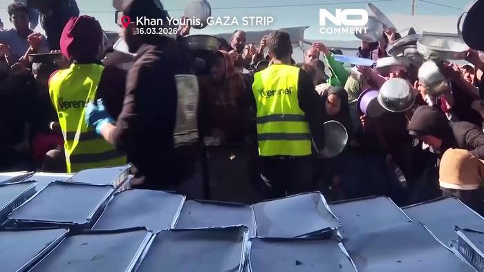 News video: Hunger und Angst in Chan Yunis: Familien in Gaza sind auf Hilfe zum Überleben angewiesen