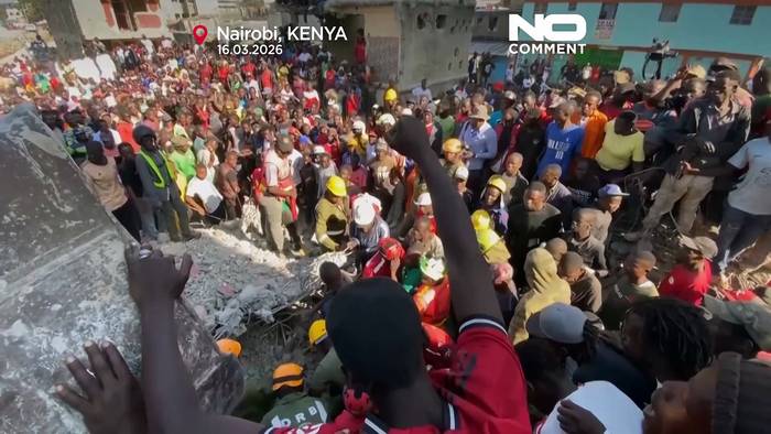 News video: Gebäudeeinsturz in Nairobi tötet mindestens zwei Menschen, mehrere verletzt