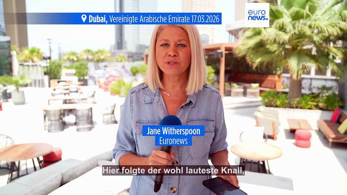 News video: Bisher lauteste Explosion in Dubai: Iran greift Golfstaaten weiter an