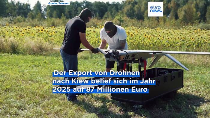 News video: Augen aus der Luft: Wie portugiesische Drohnen der Ukraine helfen