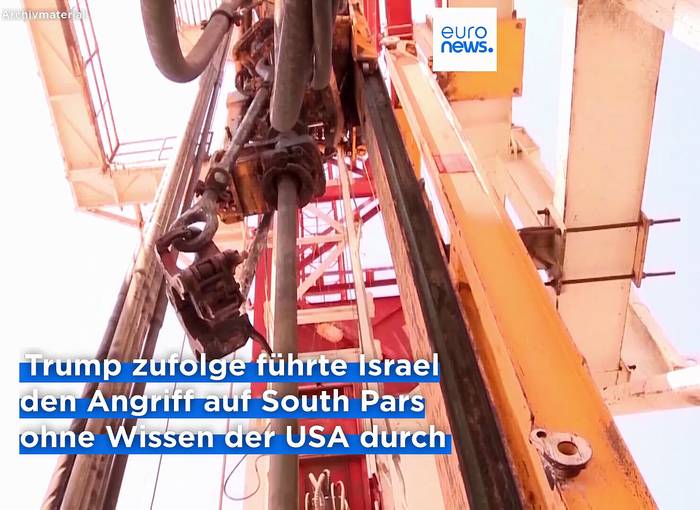 News video: Trump droht dem Iran: Wichtigstes Gasfeld könnte 