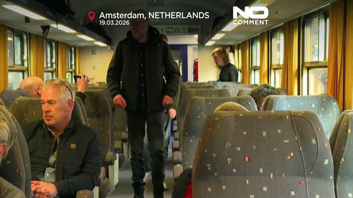 News video: Im Video: neuer GoVolta-Zug für zehn Euro zwischen Amsterdam und Berlin nimmt Fahrt auf