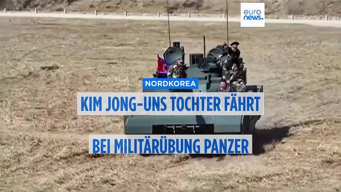 News video: Panzerfahrt mit Signal? Kim Jong Uns Tochter im Rampenlicht
