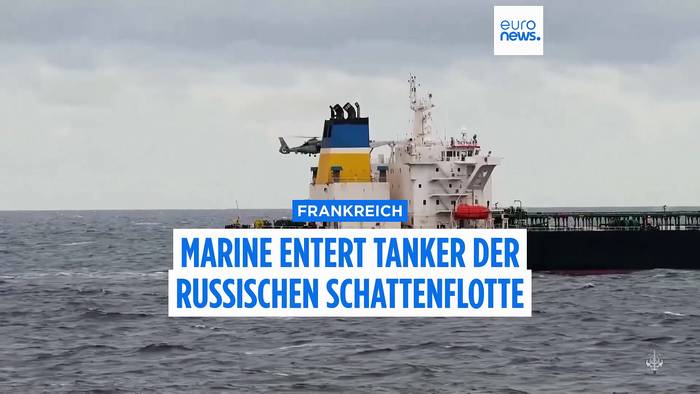 News video: Russlands Schattenflotte: Frankreichs Marine entert Tanker Deyna im Mittelmeer