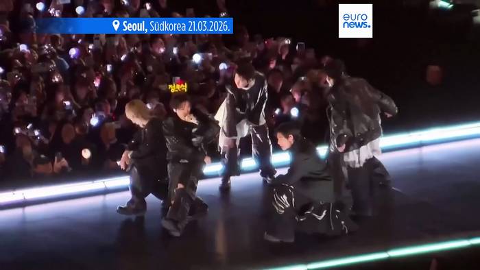 News video: BTS-Comeback in Seoul: 260.000 Fans, Millionen vor den Bildschirmen