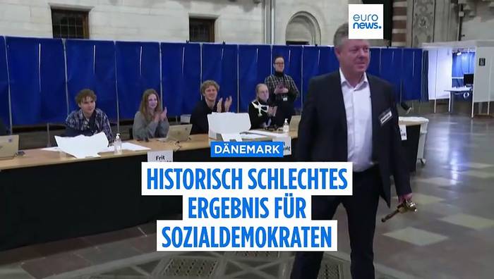 News video: Wahlsieg ohne Mehrheit: Frederiksen steht vor ungewisser dritter Amtszeit