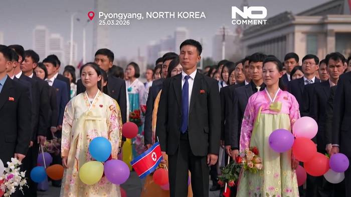 News video: Nordkorea empfängt Lukaschenko mit Zeremonie in Pjöngjang