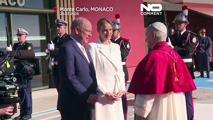 News video: Historischer Besuch in Monaco: Papst Leo XIV fordert Gerechtigkeit und Frieden