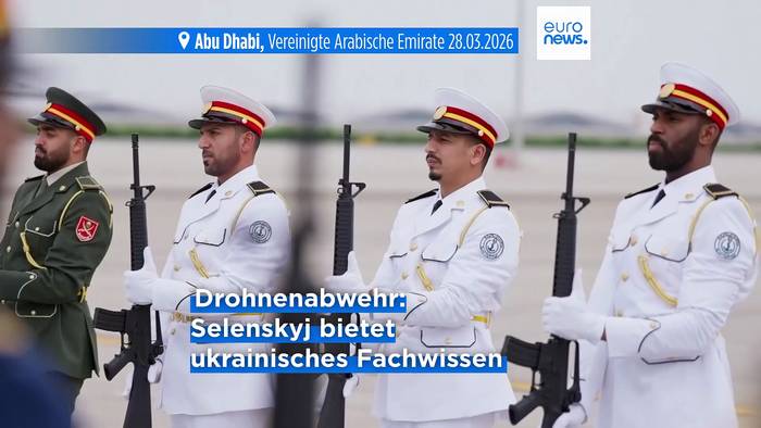 News video: Selenskyjs Golfreise: Katar und Ukraine unterzeichnen Verteidigungsabkommen