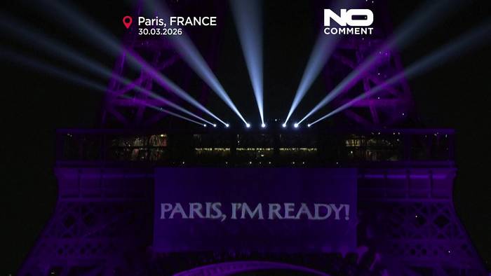 News video: Eiffelturm erstrahlt in Paris zu Céline Dions Bühnen-Comeback