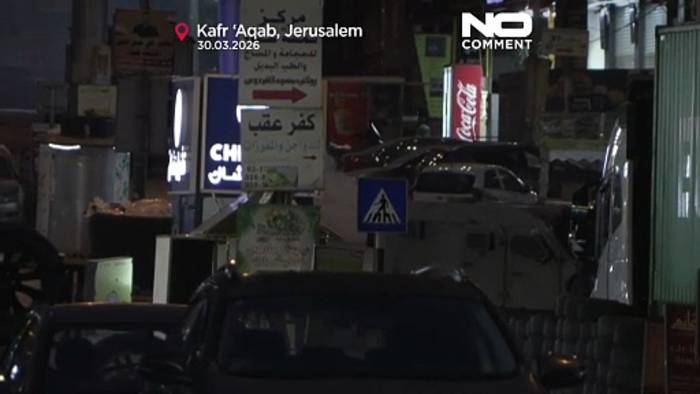 Video: Jerusalem: israelische Armee stößt bei Razzia im Norden mit Palästinensern zusammen