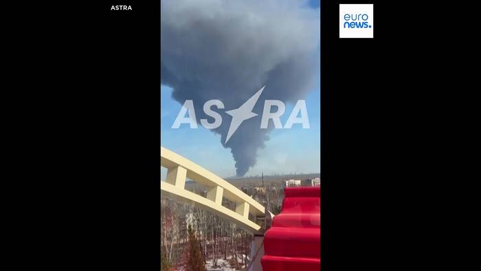 News video: Brand in Chemiewerk im russischen Nischnekamsk: drei Tote