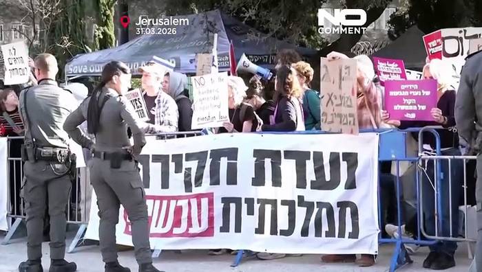 News video: Polizei löst Protest in Jerusalem gegen Israels Todesstrafengesetz auf