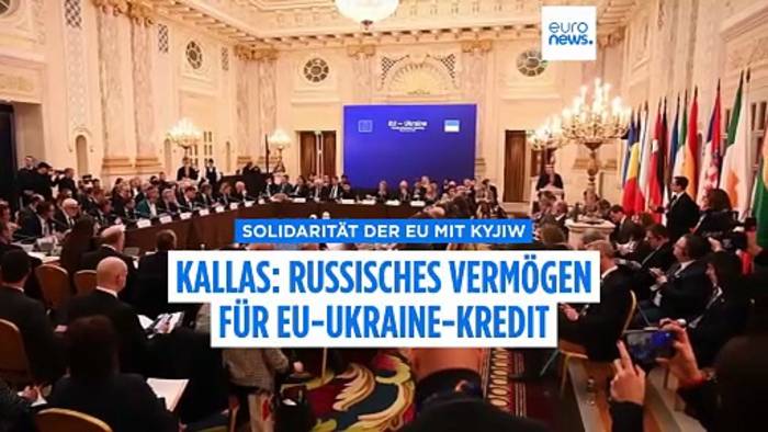 News video: Kallas an Orbán: EU könnte Russlands eingefrorenes Vermögen für Ukraine-Darlehen nutzen