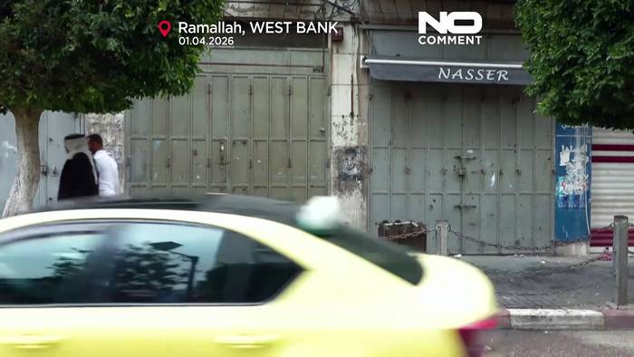 News video: Generalstreik in Ramallah: Straßen wegen israelischem Todesstrafengesetz leer