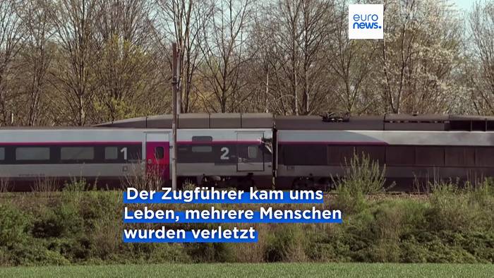 News video: Frankreich: Zug kollidiert mit Militär-LKW – ein Toter, mehrere Verletzte