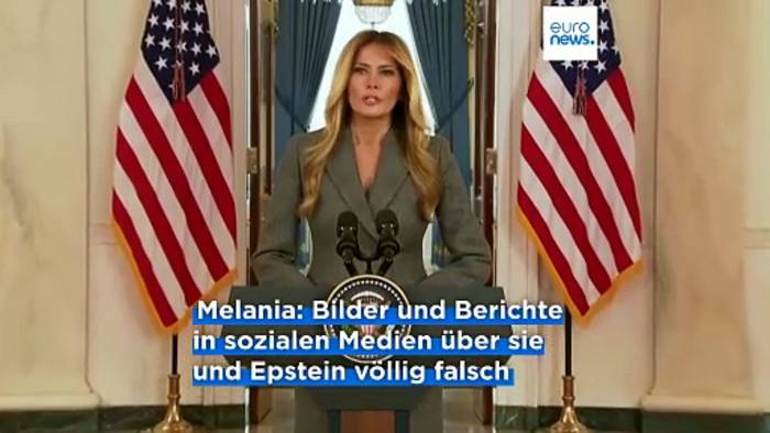 News video: US-First Lady Melania Trump: 