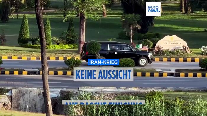 News video: Nach gescheiterten Iran-Gesprächen in Pakistan: Trump will die Straße von Hormus komplett blockieren