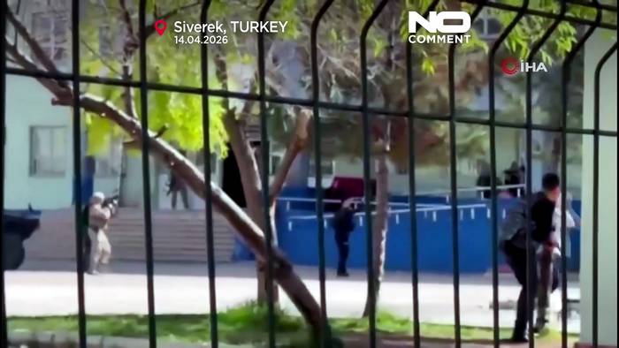 News video: Seltene Schulschießerei im türkischen Siverek: sechzehn Verletzte