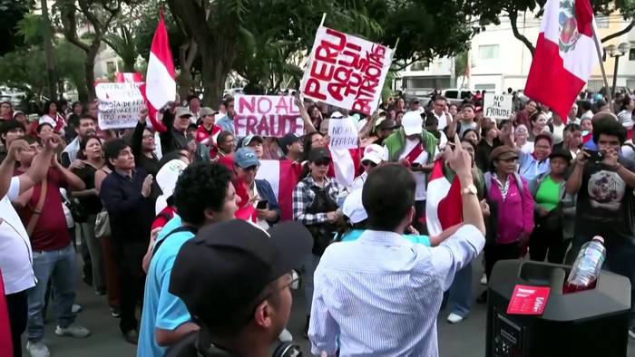 News video: Wahlstreit in Peru verschärft sich wegen schleppender Auszählung