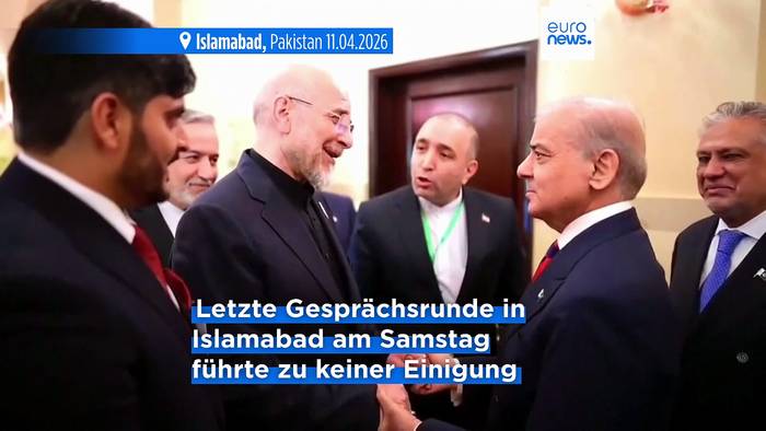 News video: Iran-USA-Konflikt: Zweite Gesprächsrunde 